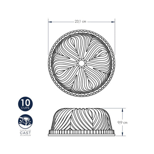 Stampo Bundt Bavaria nordic ware NW 53624 Kunzi Shop