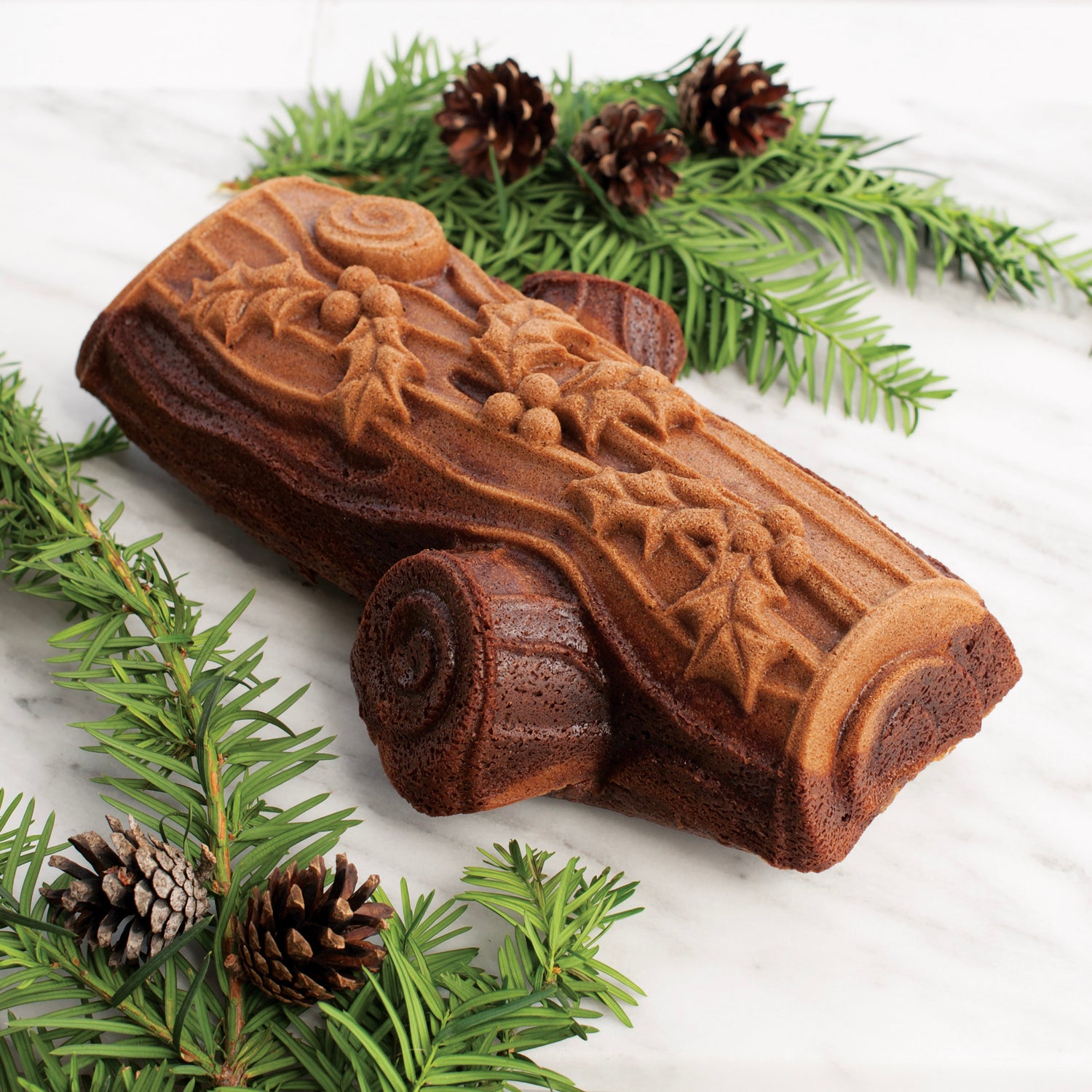 Stampo Bundt Yule Log nordic ware NW 86448 Kunzi Shop 2