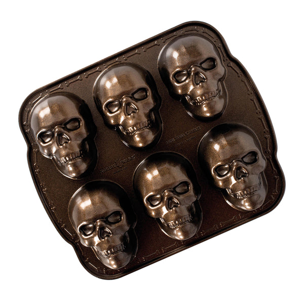 Stampo Haunted Skull Cakelet nordic ware NW 89448 Kunzi Shop