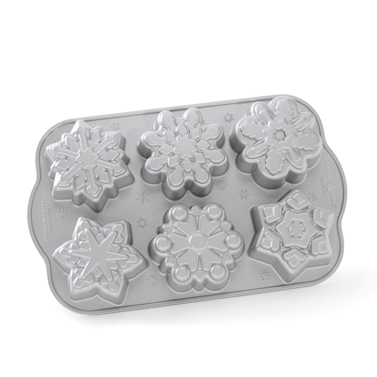 Stampo Frozen Snowflake Cakelet nordic ware NW 89648 Kunzi Shop 1