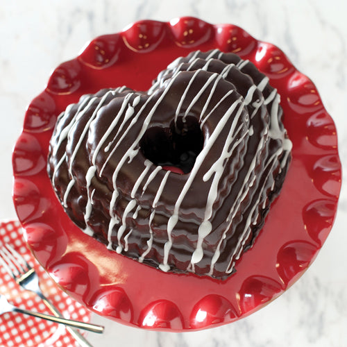 Stampo Bundt Tiered Heart nordic ware NW 89937 Kunzi Shop