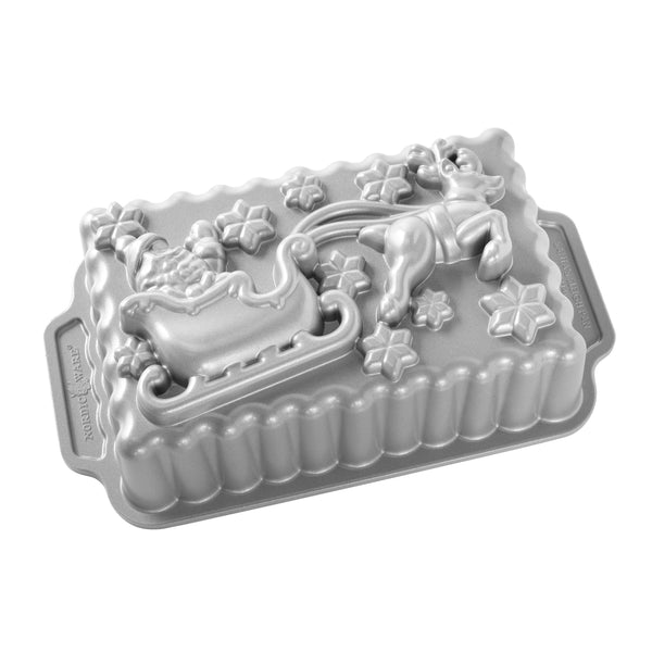 Santa’s Sleigh Loaf Pan nordic ware NW 90848 Kunzi Shop