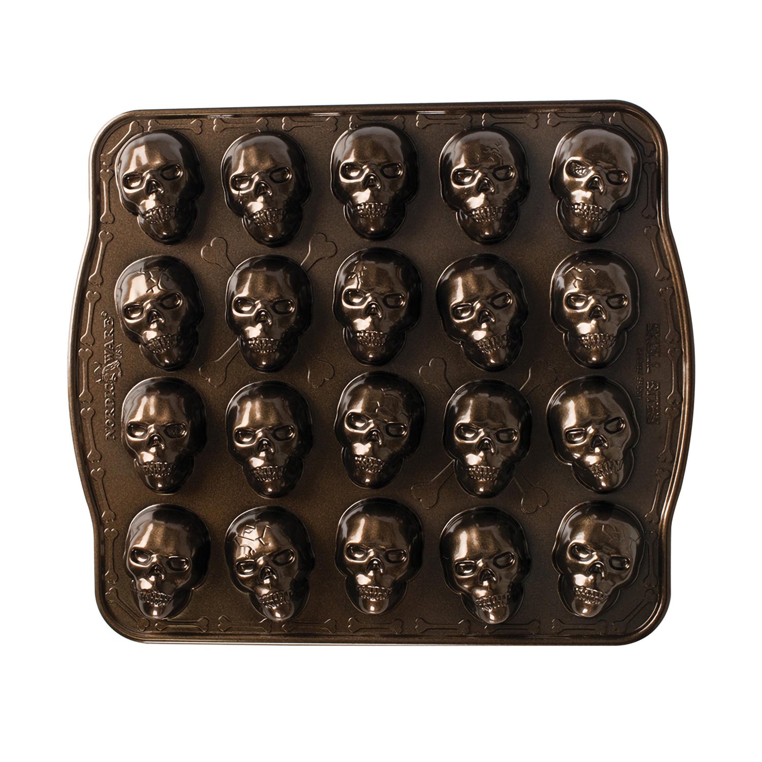 Stampo Skull Bites nordic ware NW 94948 Kunzi Shop 1