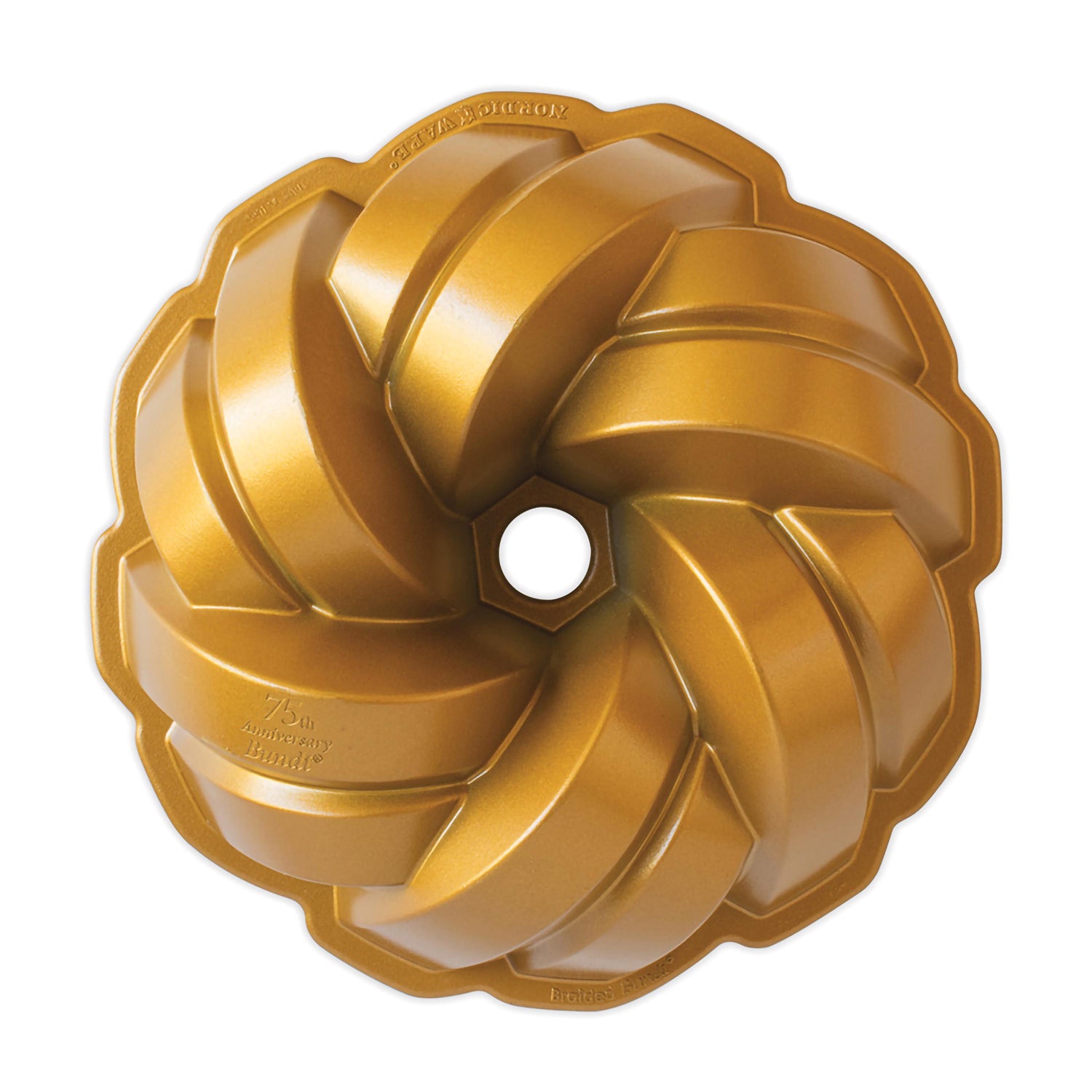 Stampo per Bundt 75th Anniversary Braided nordic ware NW 95577 Kunzi Shop 1