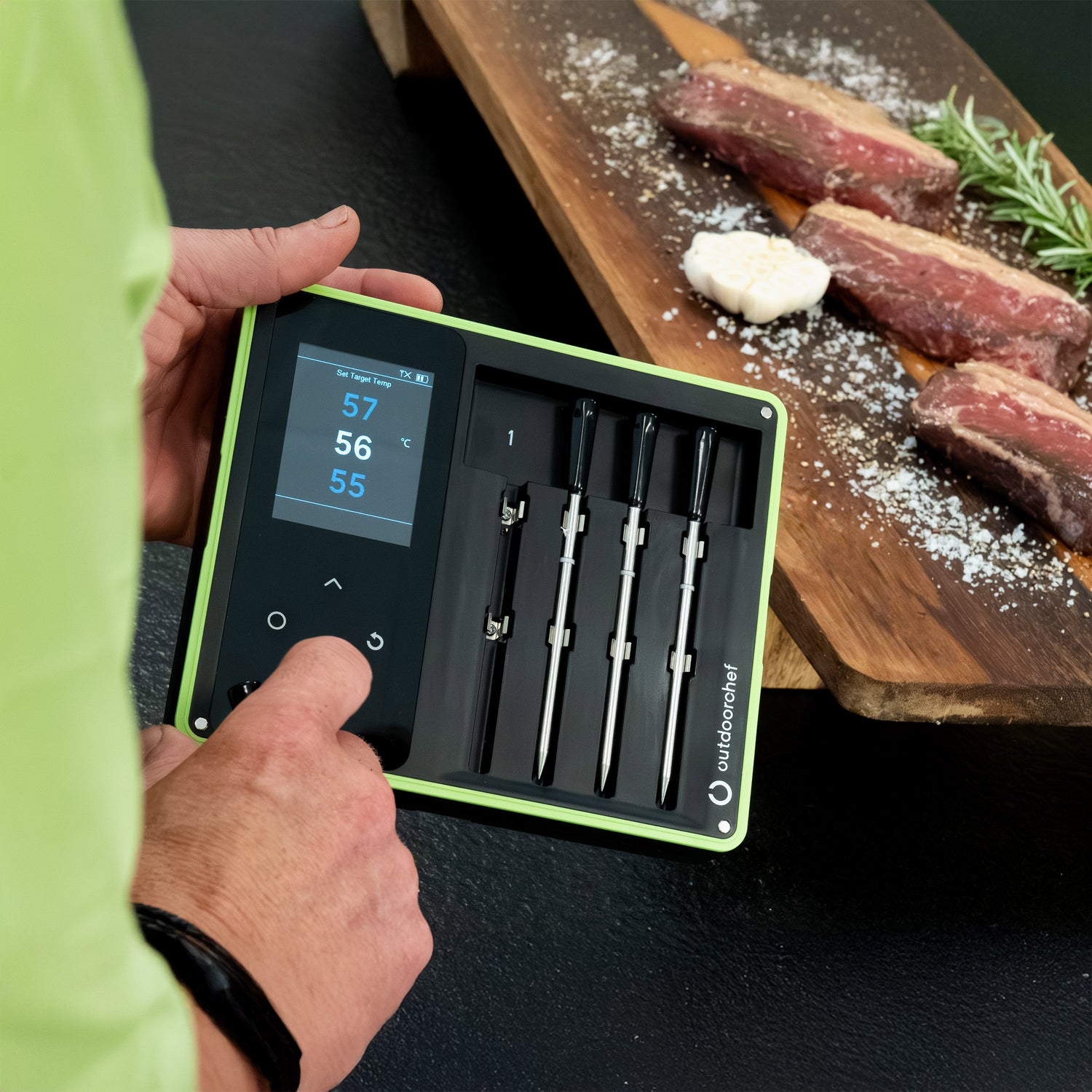 Termometro Easy Check Quadro outdoorchef ODC 14.491.96 Kunzi Shop 2