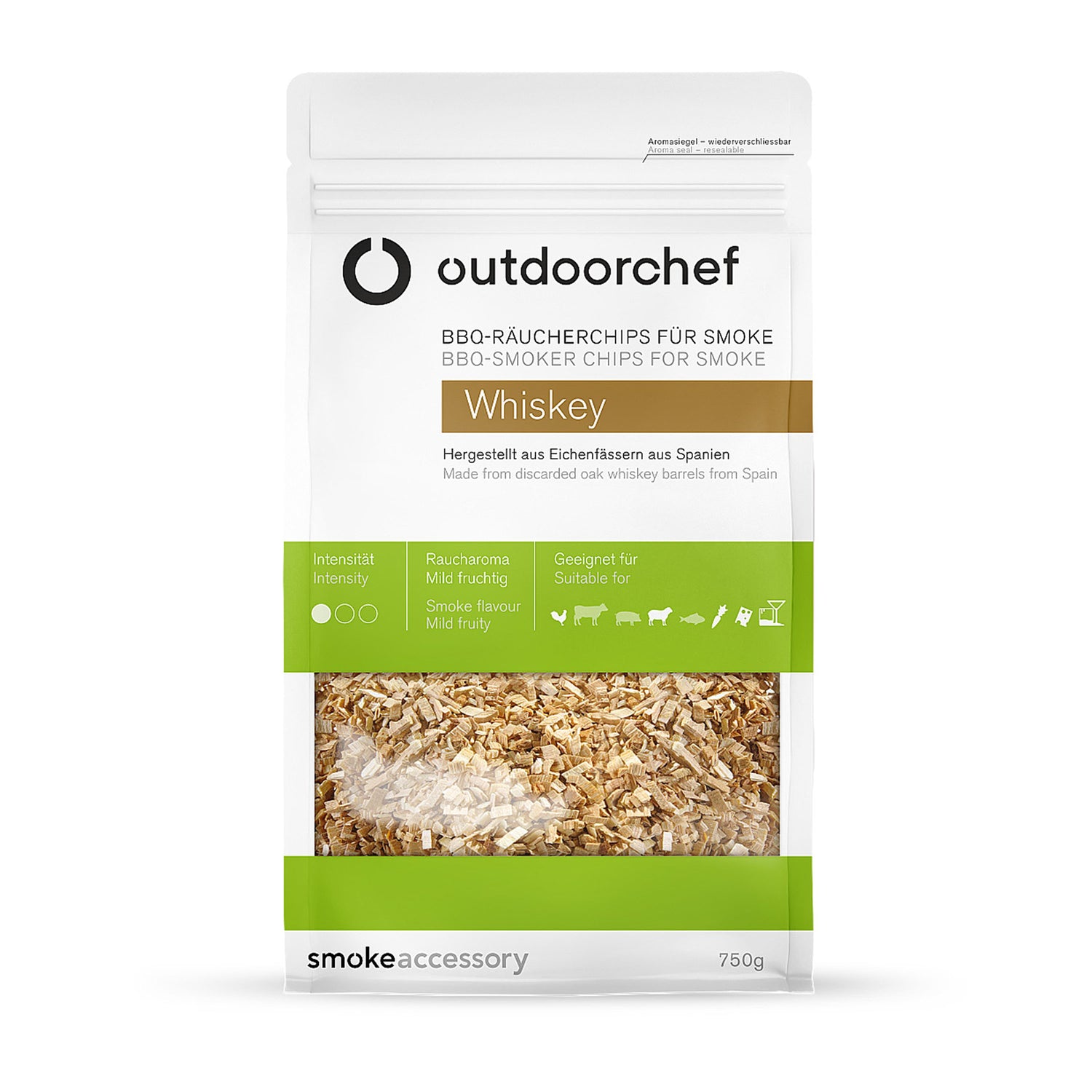 Chips per affumicatore Whiskey outdoorchef ODC 14.523.15 Kunzi Shop 1