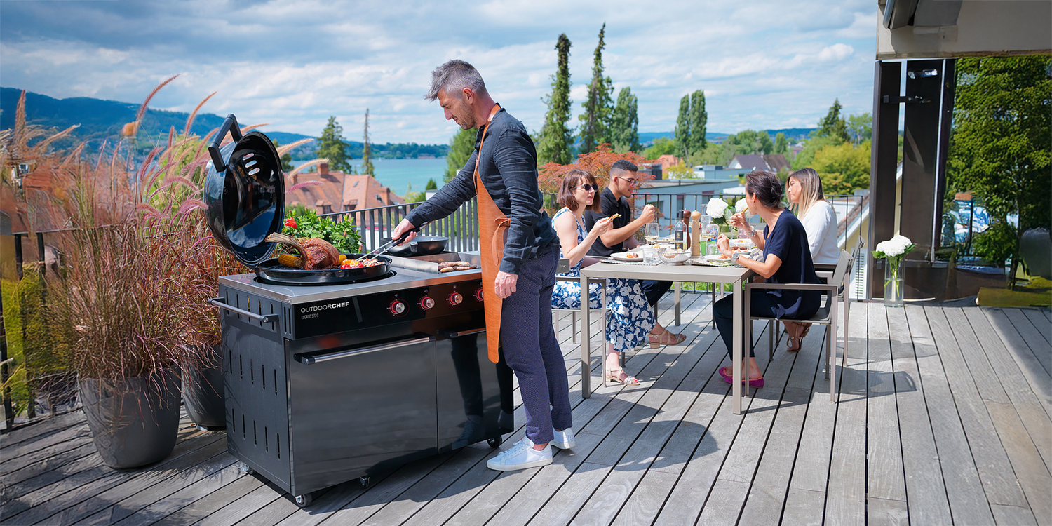 Barbecue a gas
