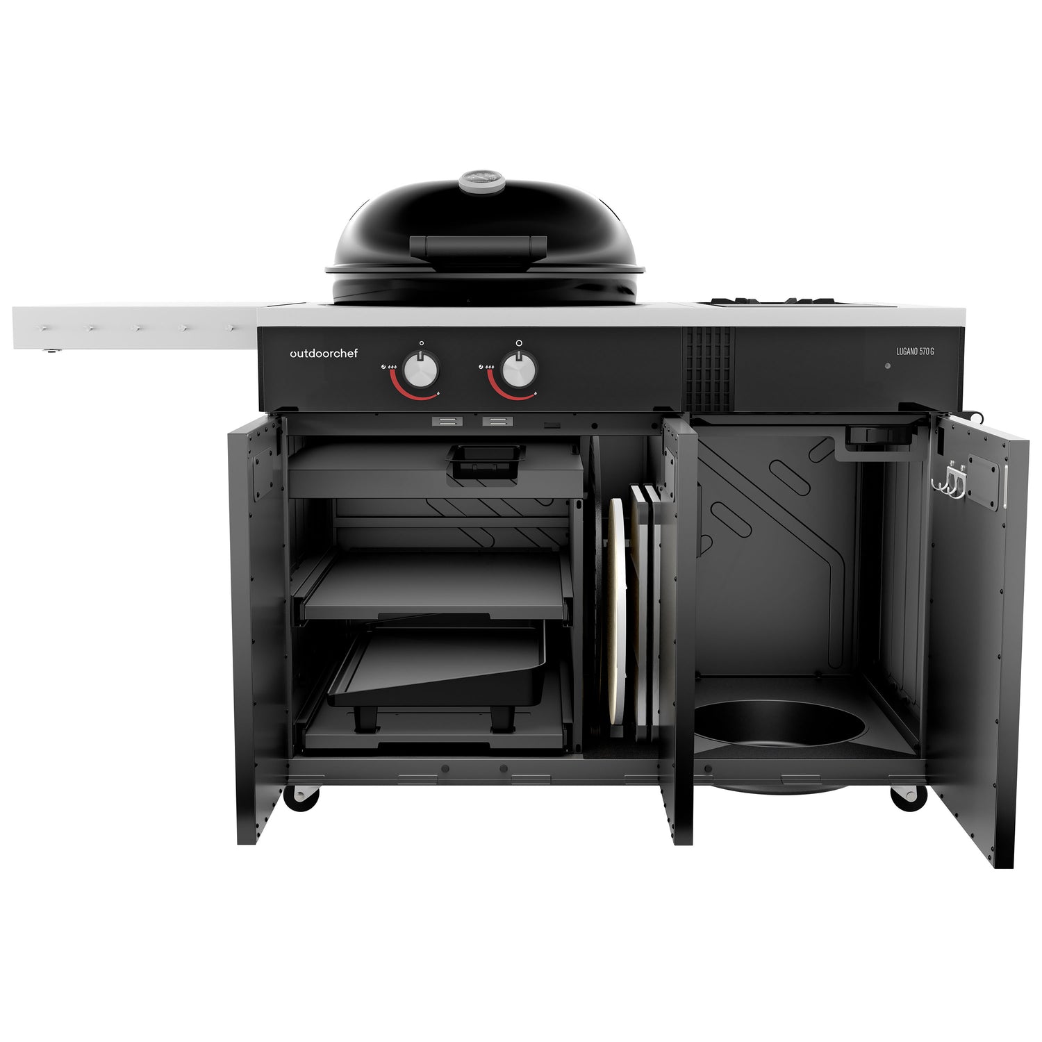 Barbecue a gas LUGANO 570 G EVO II outdoorchef ODC 18.128.78 Kunzi Shop 3