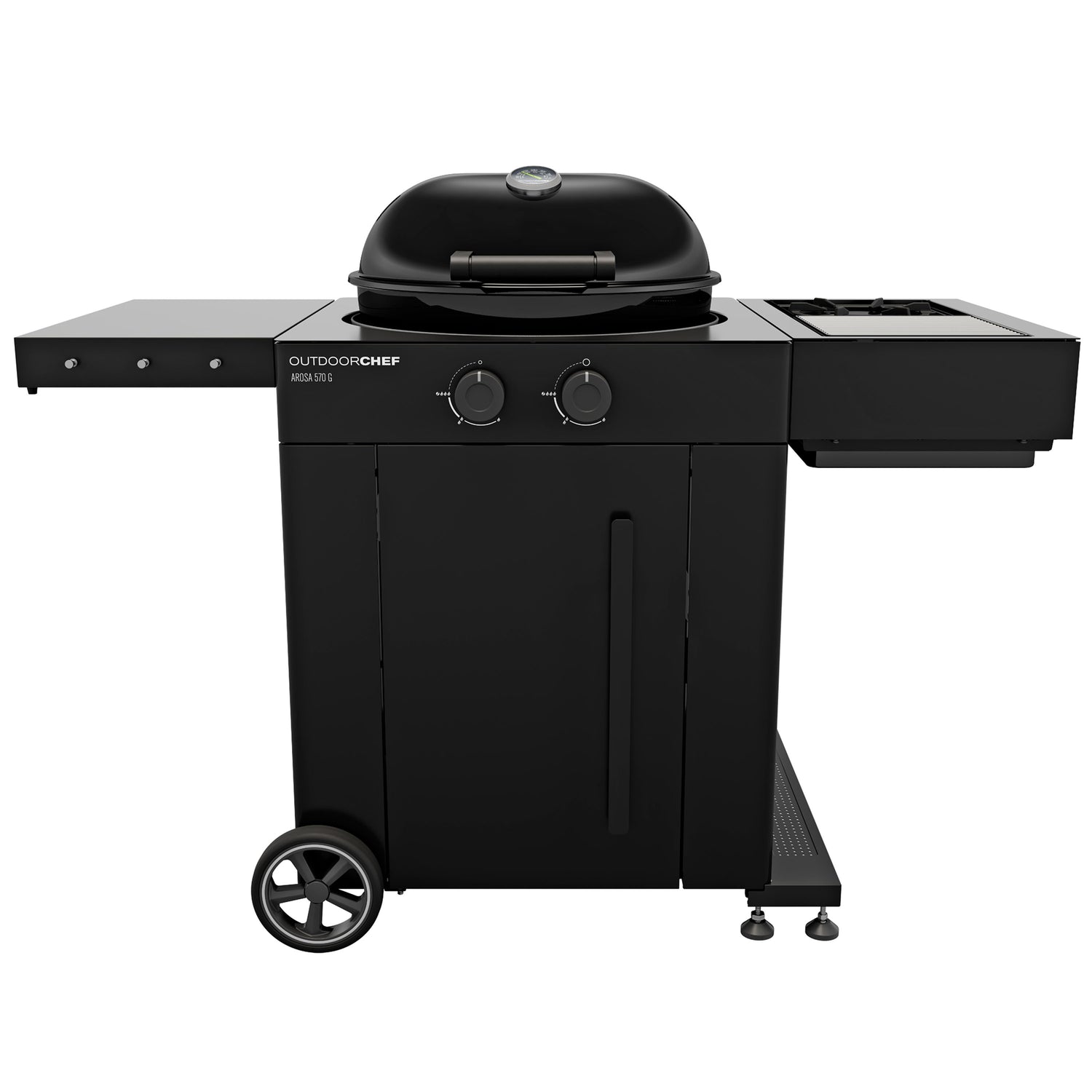 Barbecue a gas AROSA 570 G EVO PLUS BLACK outdoorchef ODC 18.128.80 Kunzi Shop 1