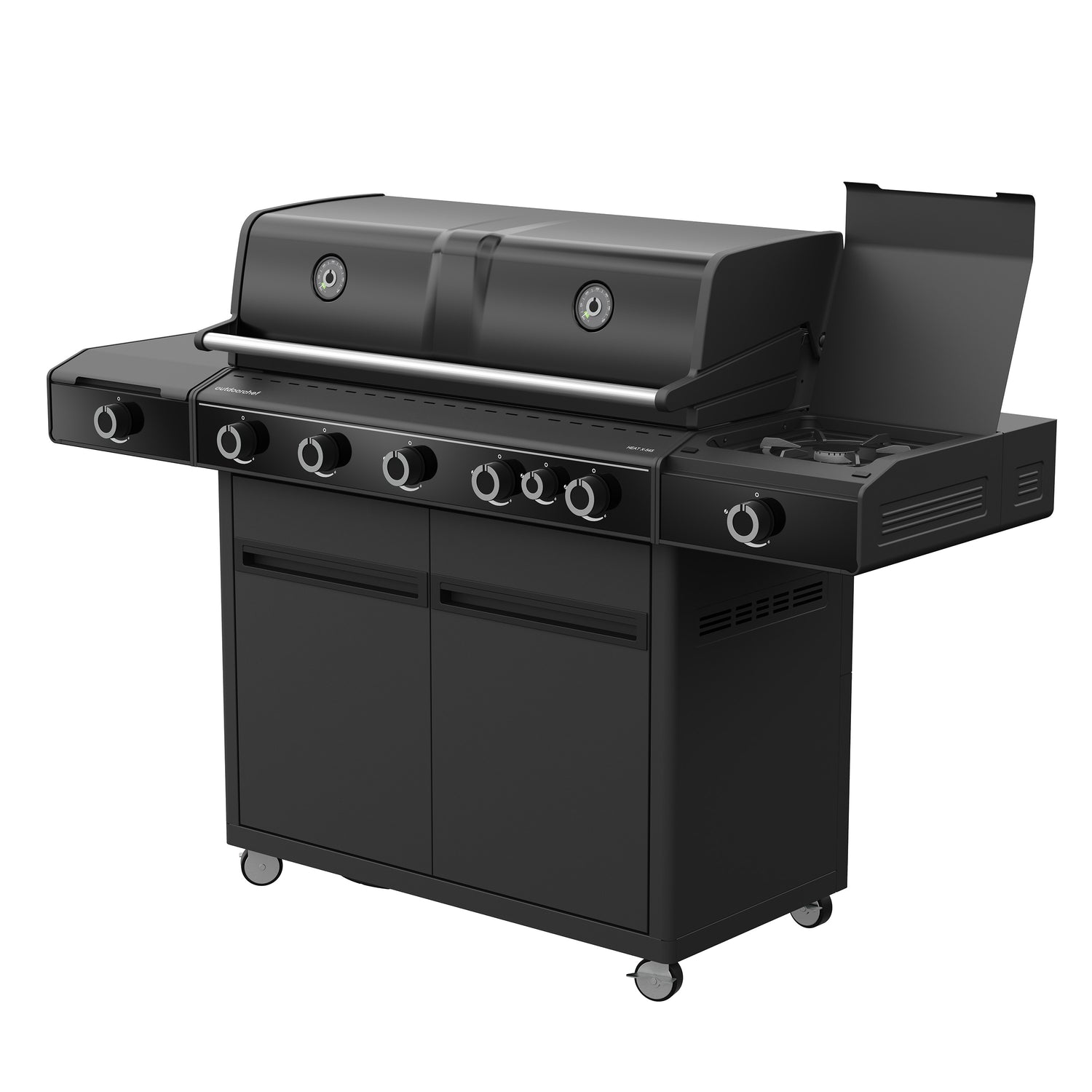 Barbecue a gas HEAT X-545 RB outdoorchef ODC 18.410.17 Kunzi Shop 4