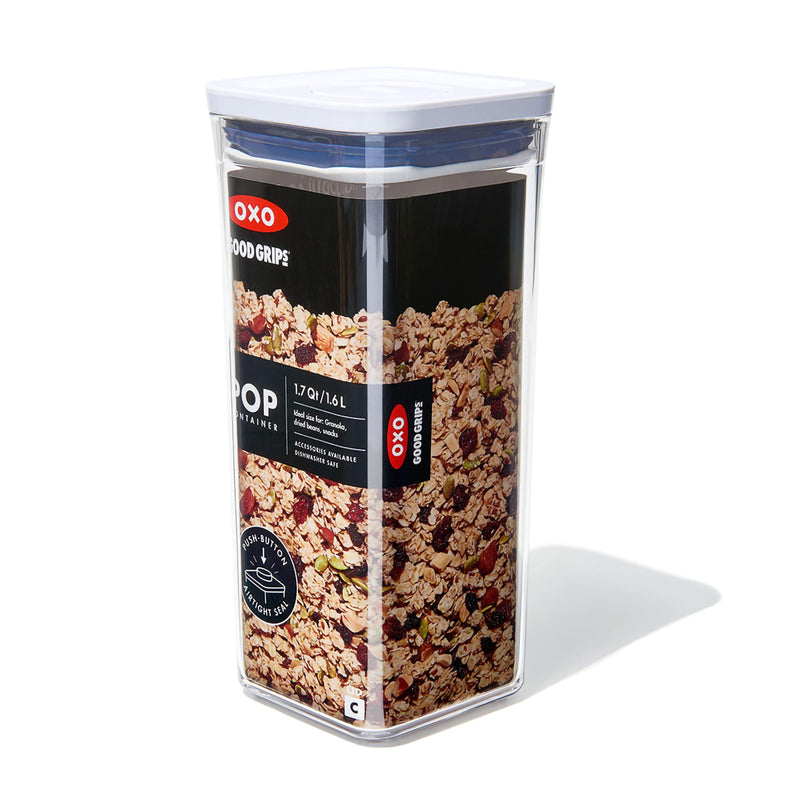 Contenitore POP piccolo quadrato medio 1,6L oxo OXO 11233900 Kunzi Shop