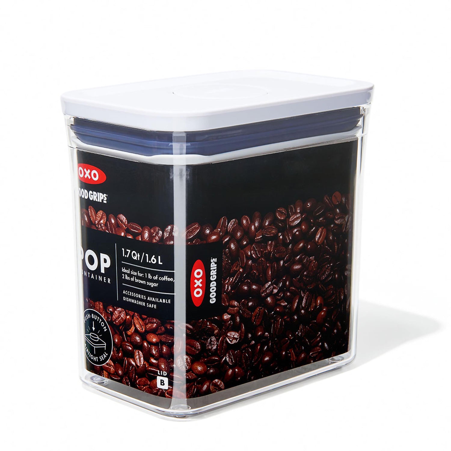 Contenitore POP rettangolare basso 1,6L oxo OXO 11234600 Kunzi Shop 5