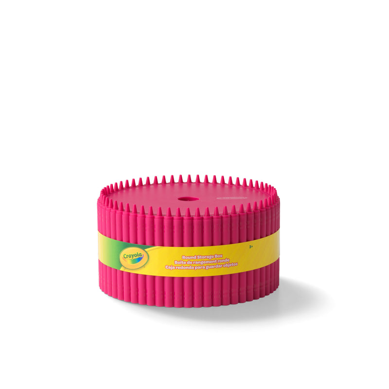 Crayola Round Storage Box, Razzmatazz crayola - room copenhagen RCC 20010214 Kunzi Shop