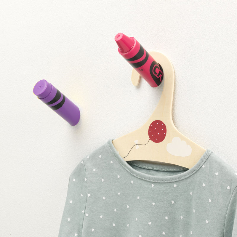 Set 4 Crayola Wall Hangers crayola - room copenhagen RCC 20090002 Kunzi Shop