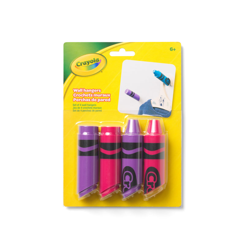 Set 4 Crayola Wall Hangers crayola - room copenhagen RCC 20090002 Kunzi Shop