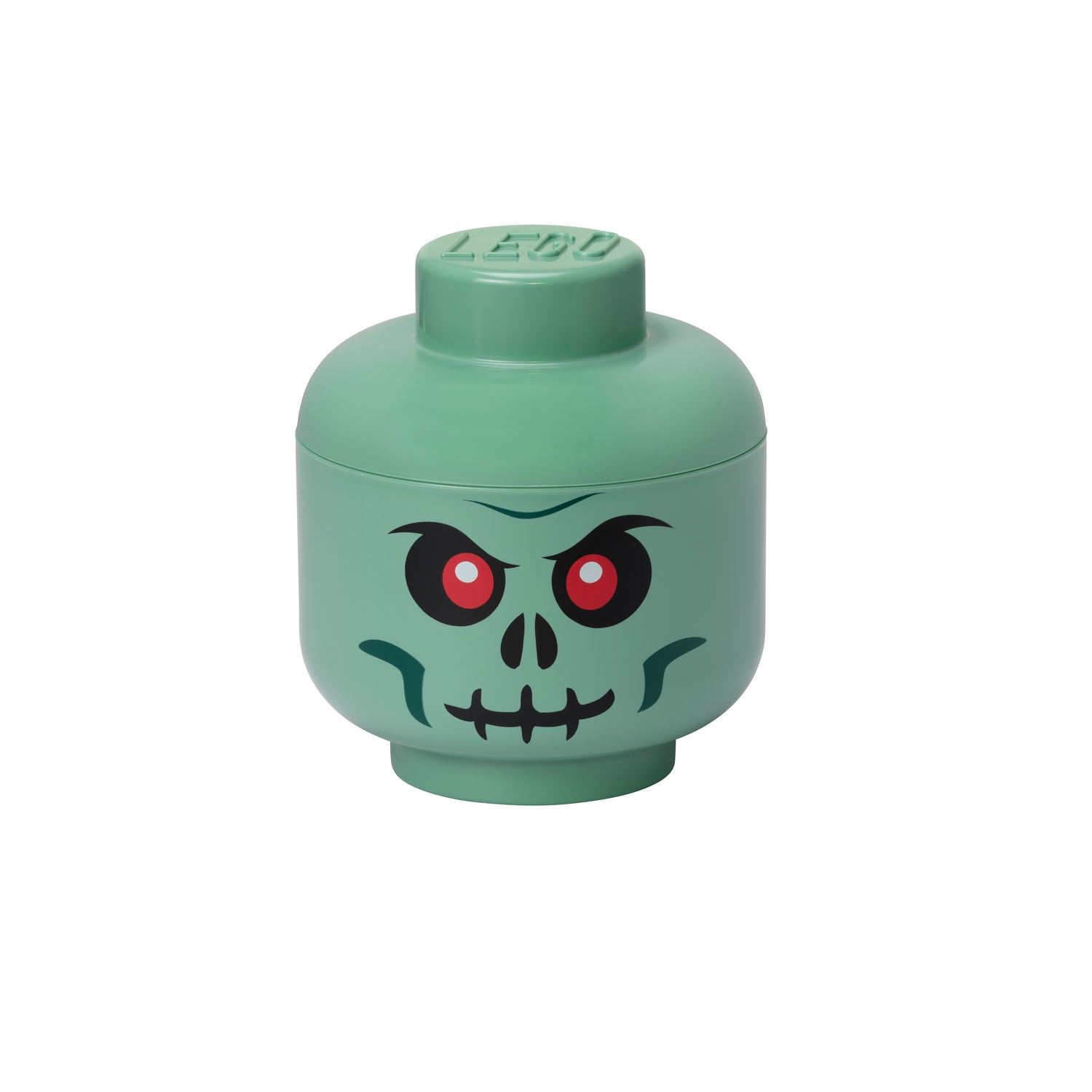 Lego Storage Head (small) - Green Skeleton - Sand Green lego - room copenhagen RCL 40310803 Kunzi Shop