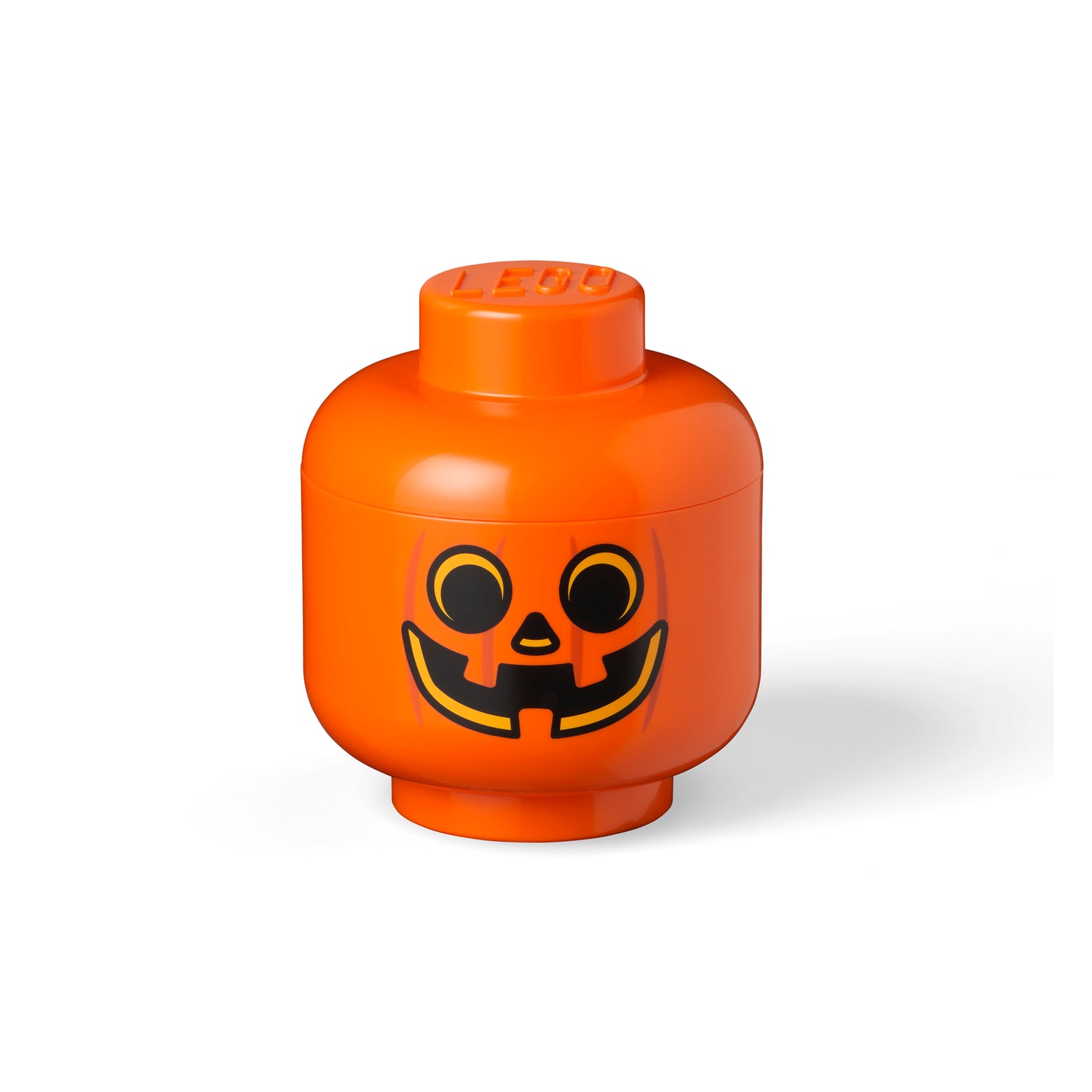 LEGO Storage Head ( small ) - Pumpkin - Bright Orange lego - room copenhagen RCL 40310809 Kunzi Shop