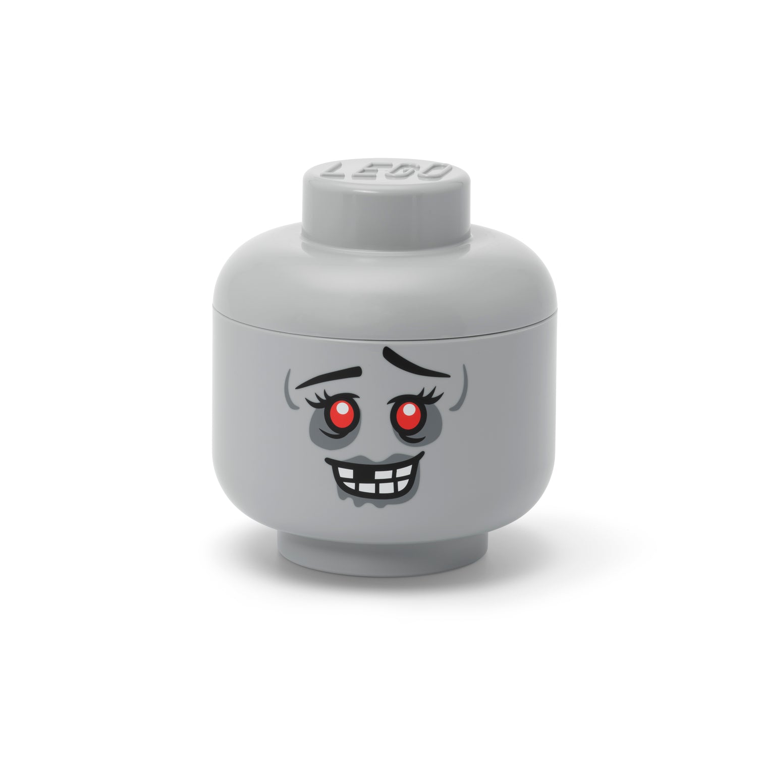 Lego Storage Head Large Zombie - M.Stone Grey lego - room copenhagen RCL 40320822 Kunzi Shop