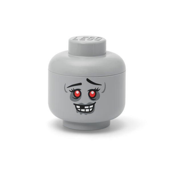 Lego Storage Head Large Zombie - M.Stone Grey lego - room copenhagen RCL 40320822 Kunzi Shop