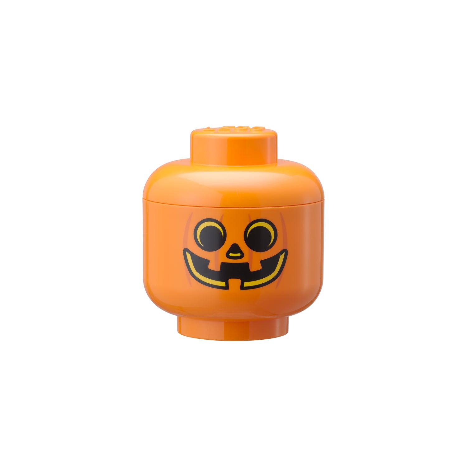 Lego Storage Head (mini) - Pumpkin - Bright Orange lego - room copenhagen RCL 40330804 Kunzi Shop