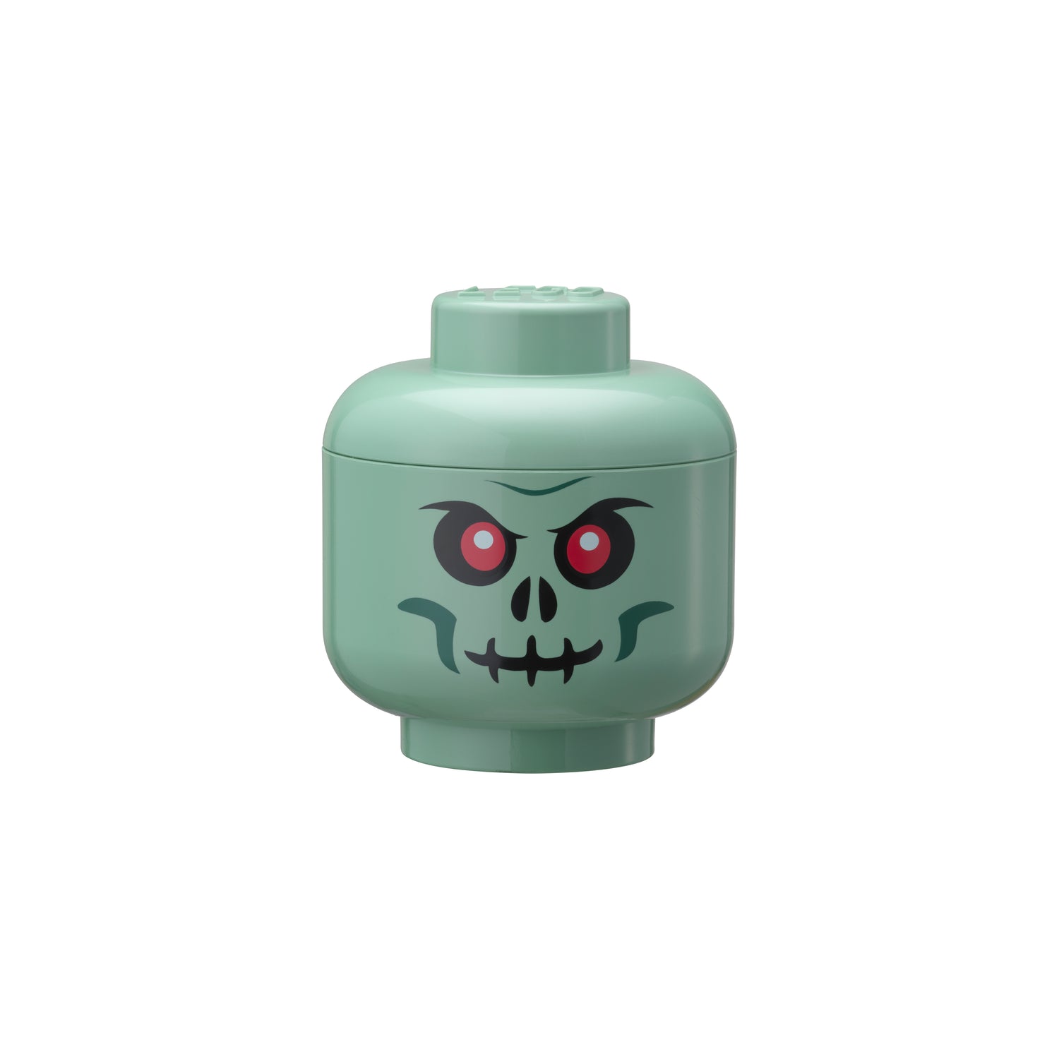 Lego Storage Head (mini) - Green Skeleton - Sand Green lego - room copenhagen RCL 40330805 Kunzi Shop