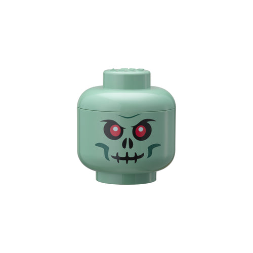 Lego Storage Head (mini) - Green Skeleton - Sand Green lego - room copenhagen RCL 40330805 Kunzi Shop