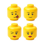 Storage Head Mini Set 4 pz lego - room copenhagen RCL 43330800 Kunzi Shop