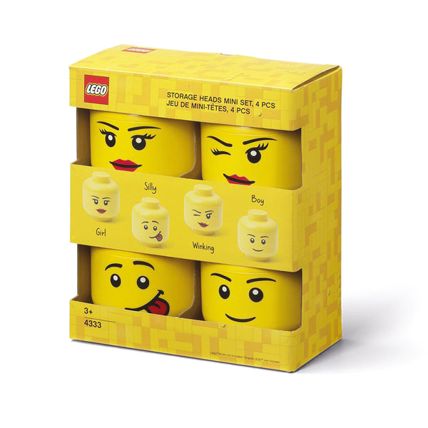 Storage Head Mini Set 4 pz lego - room copenhagen RCL 43330800 Kunzi Shop 2