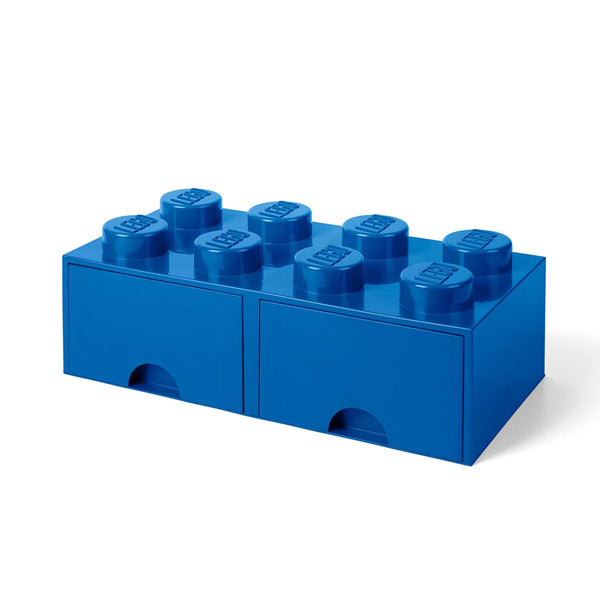 Brick Drawer 8 Blue lego - room copenhagen RCL BD8 BL Kunzi Shop