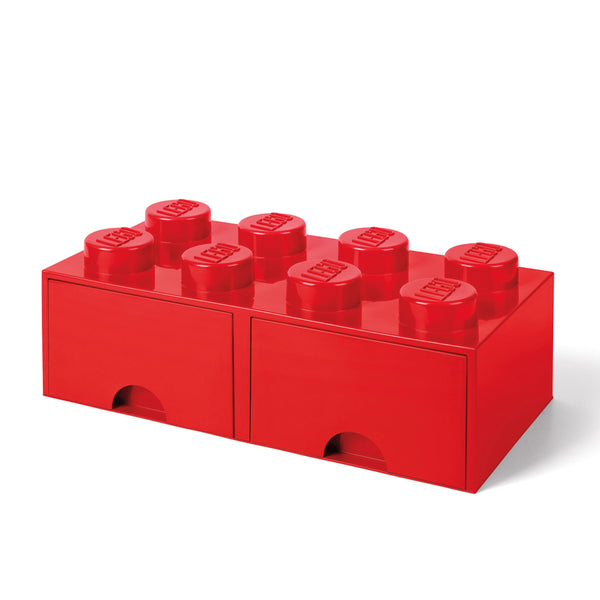 Brick Drawer 8 Red lego - room copenhagen RCL BD8 RD Kunzi Shop