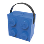 Lunch Box Blue con maniglia lego - room copenhagen RCL LB W/H BL Kunzi Shop