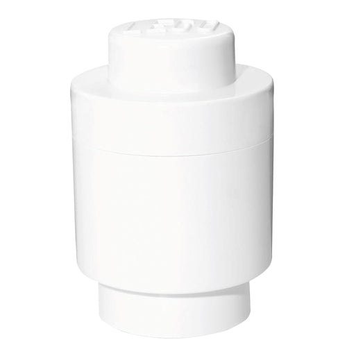 Storage Brick 1 Round White lego - room copenhagen RCL SB1R WH Kunzi Shop