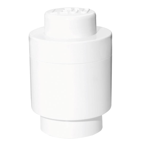 Storage Brick 1 Round White lego - room copenhagen RCL SB1R WH Kunzi Shop