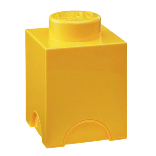 Storage Brick 1 Yellow lego - room copenhagen RCL SB1 YL Kunzi Shop