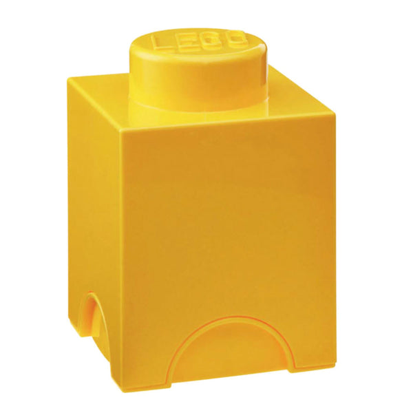 Storage Brick 1 Yellow lego - room copenhagen RCL SB1 YL Kunzi Shop