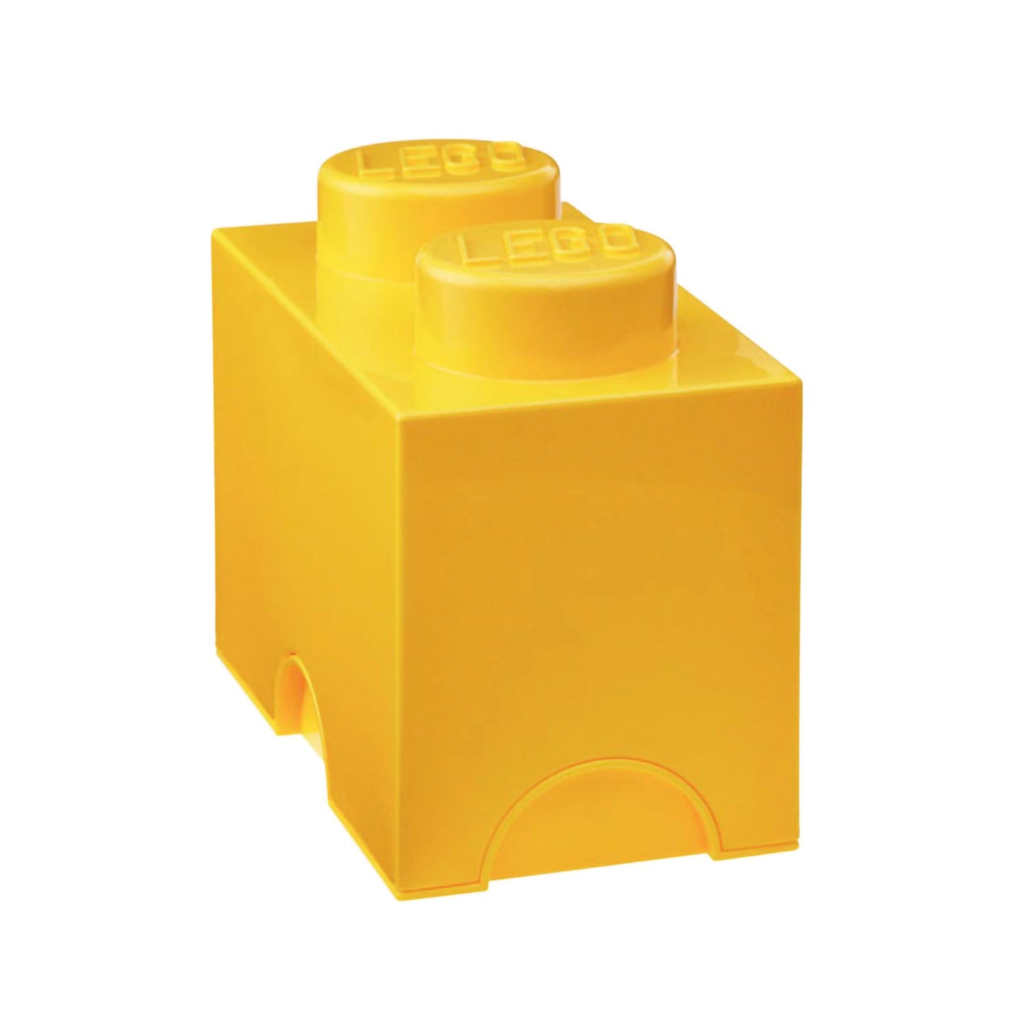 Storage Brick 2 Yellow lego - room copenhagen RCL SB2 YL Kunzi Shop 1