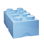 Storage Brick 8 Light Blue lego - room copenhagen RCL SB8 LB Kunzi Shop