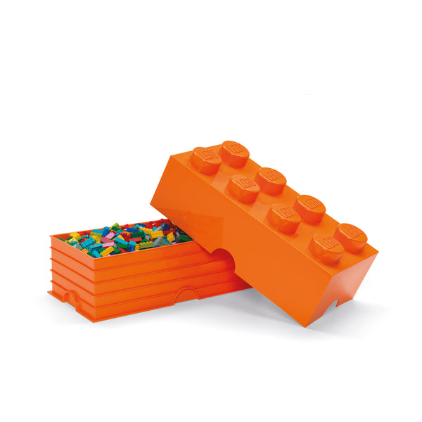 Storage Brick 8 Orange lego - room copenhagen RCL SB8 OR Kunzi Shop 2