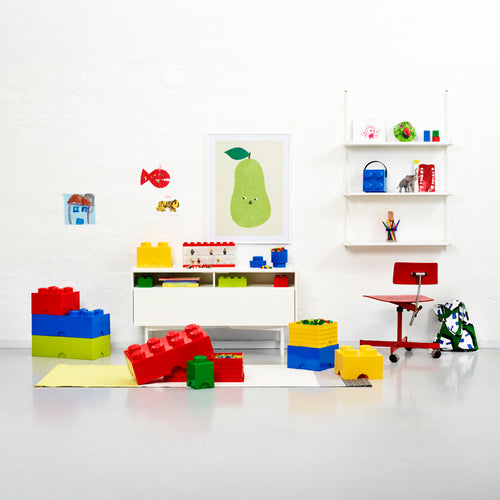 Storage Brick 8 Red lego - room copenhagen RCL SB8 RD Kunzi Shop