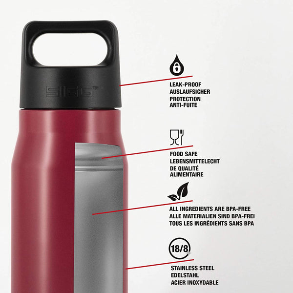 Explorer-Flasche 550 ml Deep Magenta sigg SI EXP55.06 Kunzi Shop