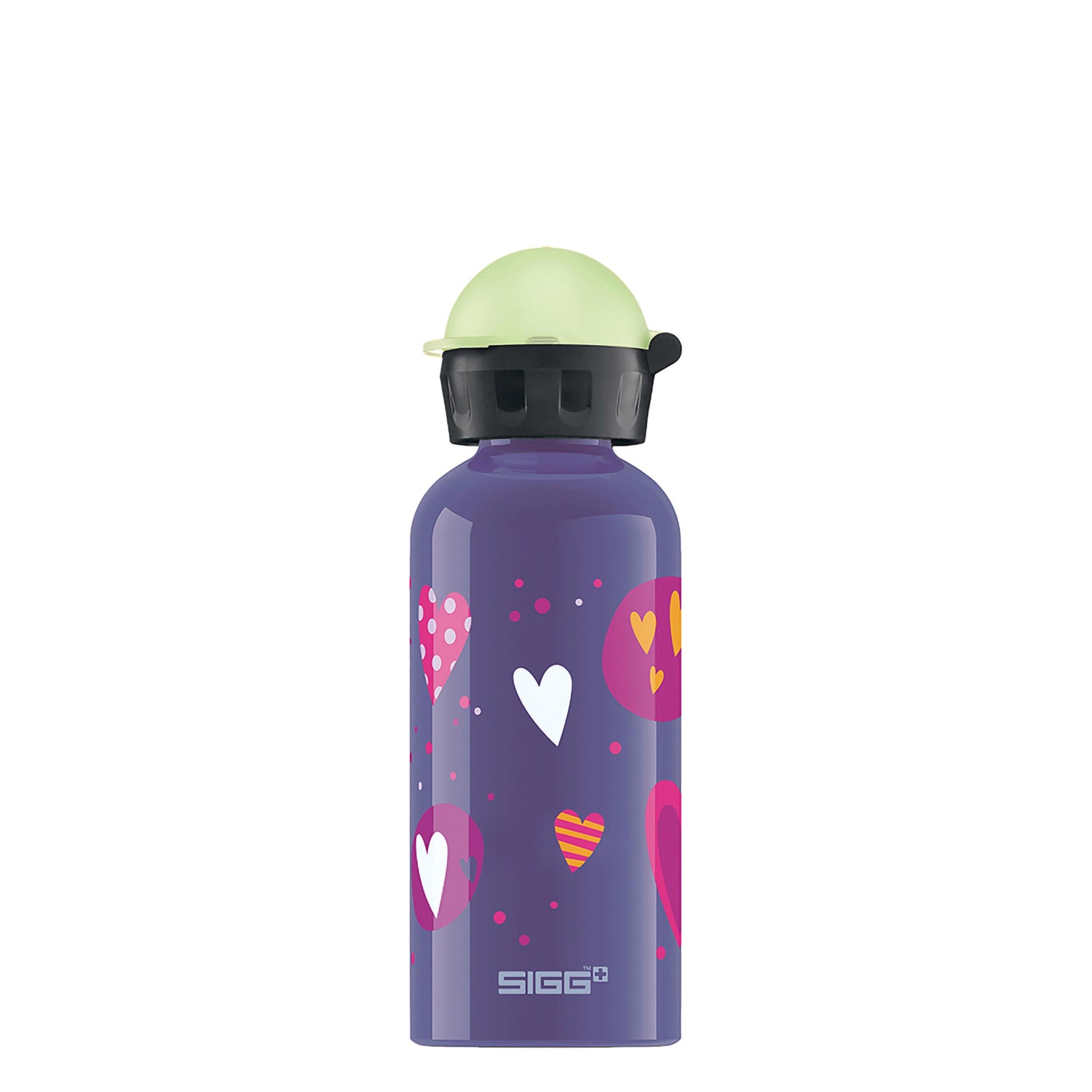 Bottiglia Kids 400 ml Glow Heartballoons sigg SI K40.10 Kunzi Shop 1