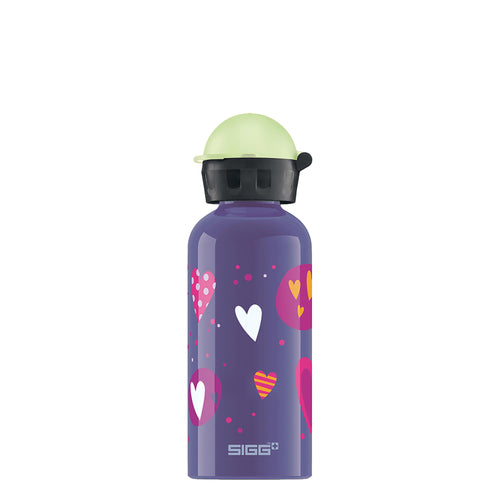 Kinderflasche 400 ml Glow Heartballoons sigg SI K40.10 Kunzi Shop