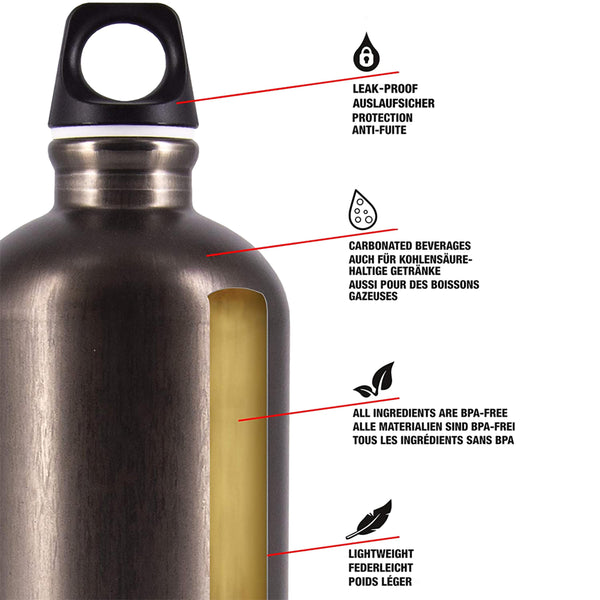 Bottiglia Traveller 1L Smoke sigg SI TC100.03 Kunzi Shop