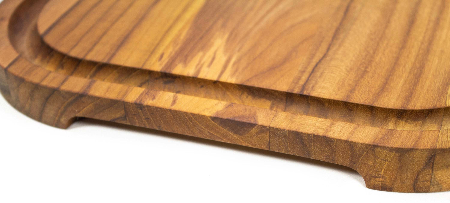 Tagliere con scanalatura in TEAK stolf STF ST.2140 Kunzi Shop 3