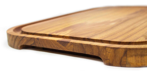 Tagliere con scanalatura in TEAK stolf STF ST.2140 Kunzi Shop