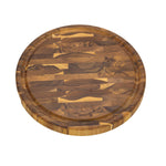 Tagliere con scanalatura in TEAK END GRAIN stolf STF ST.3135 Kunzi Shop