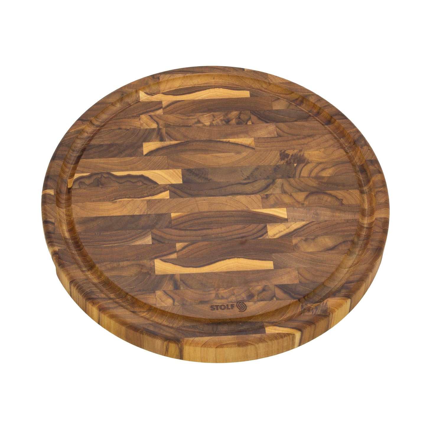 Tagliere con scanalatura in TEAK END GRAIN stolf STF ST.3135 Kunzi Shop 1