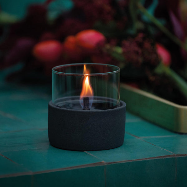 Candela Aster 10 Reactive Glaze Black tenderflame TNF TF-600274 Kunzi Shop