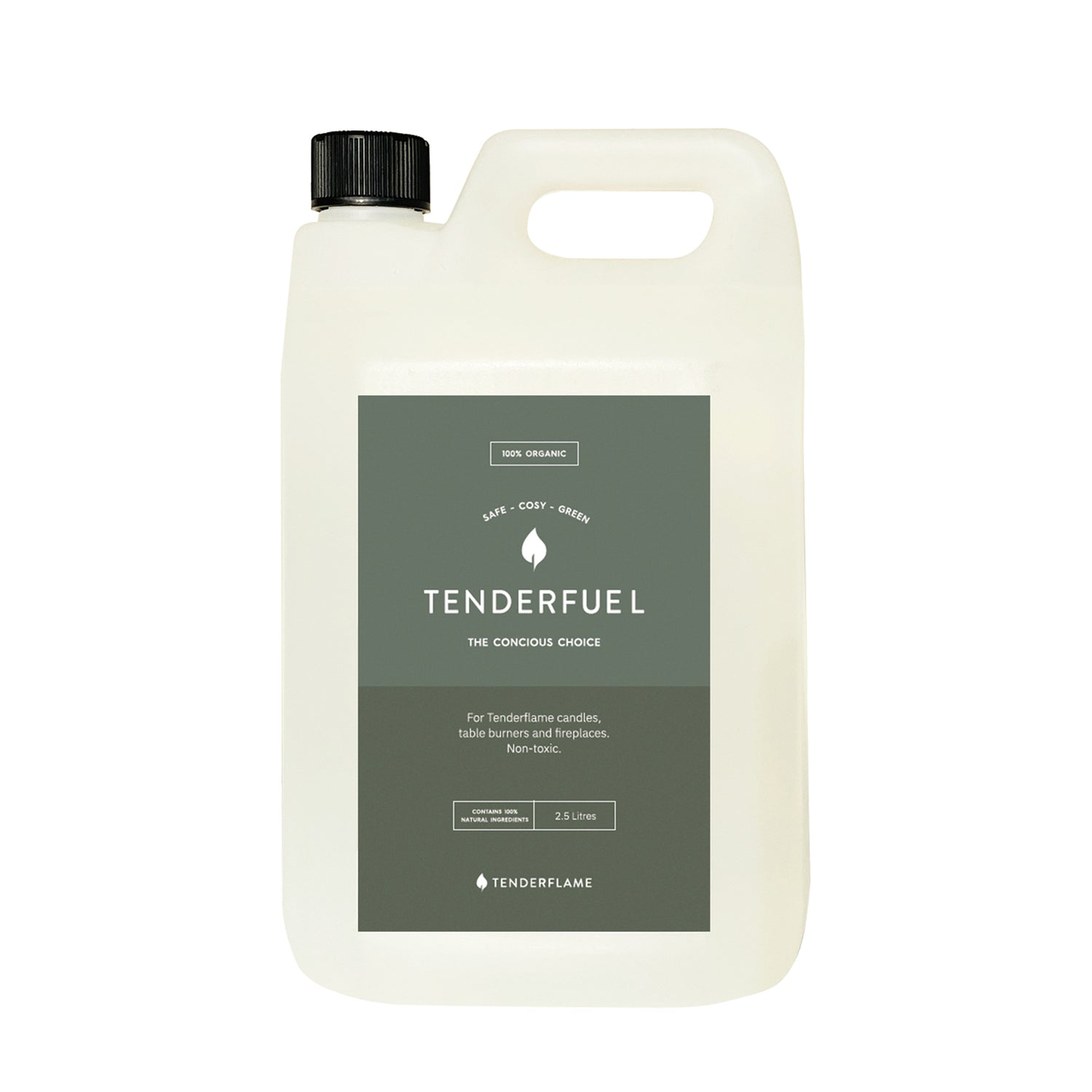 TenderFuel Organic 2,5 liter tenderflame TNF TF-700025 Kunzi Shop