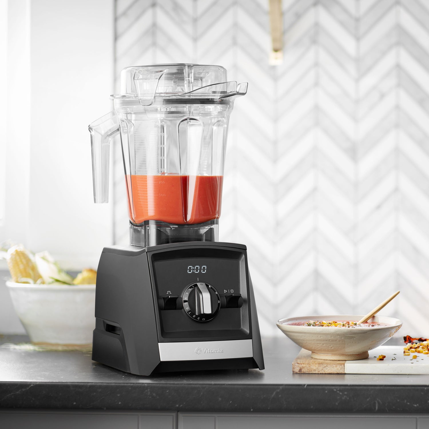 Blender Ascent 2500 Interlock Grey vitamix VTX A2500 GY Kunzi Shop 2
